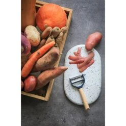 Opinel Eplucheur Rasoir T DUO Bois Bleu 10 Opinel Eplucheur Rasoir T DUO Bois Bleu -Opinel 401017 3 2 Eplucheur rasoir T DUO bois bleu Opinel