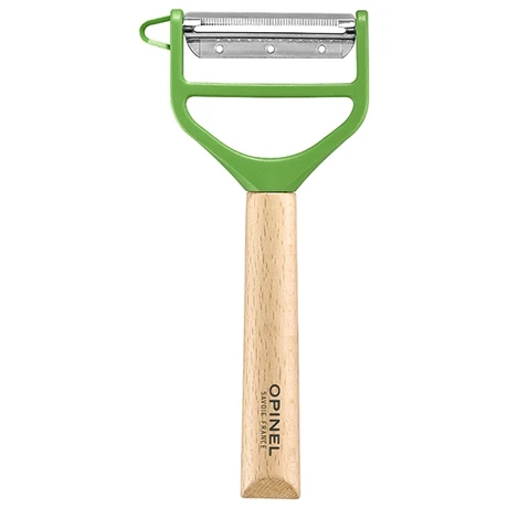 Opinel Eplucheur Rasoir T DUO Bois Vert 3 Opinel Eplucheur Rasoir T DUO Bois Vert