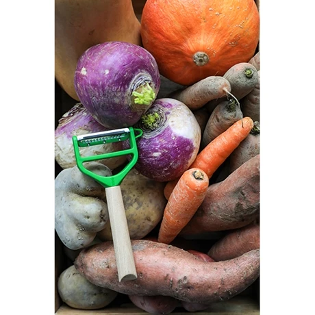 Opinel Eplucheur Rasoir T DUO Bois Vert 5 Opinel Eplucheur Rasoir T DUO Bois Vert – Image 3