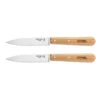 Opinel Lot 2 Couteaux Office N°112 Lame Lisse Inox 10 Cm Naturel -Opinel 469000 0 2 Lot 2 Couteaux office N 112 lame lisse inox 10 cm naturel Opinel