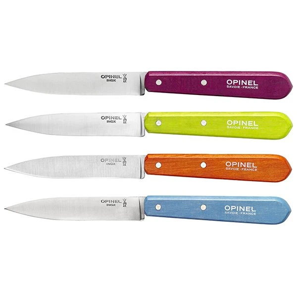 Opinel Coffret 4 Couteaux Office N°112 Lame Inox 10 Cm 4 Coloris 3 Opinel Coffret 4 Couteaux Office N°112 Lame Inox 10 Cm 4 Coloris