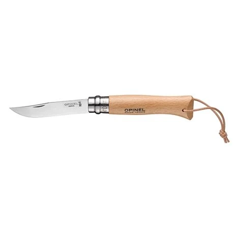 Opinel Couteau Pliant N°8 Lame Inox 8,5 Cm Avec Lanière Baroudeur 3 Opinel Couteau Pliant N°8 Lame Inox 8,5 Cm Avec Lanière Baroudeur