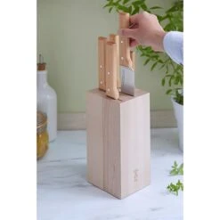 Opinel Bloc Pour 5 Couteaux En Hêtre -Opinel 480005 3 2 Bloc pour 5 couteaux en hetre Opinel