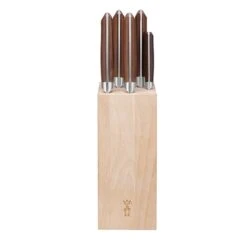 Opinel Bloc Pour 5 Couteaux En Hêtre -Opinel 480005 4 2 Bloc pour 5 couteaux en hetre Opinel