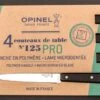 Coffret 4 Couteaux De Table Bon Appetit! Pro Opinel -Opinel COFFRET 4COUTEAUX TABLE BON APPETIT PRO OPINEL 1 zoom