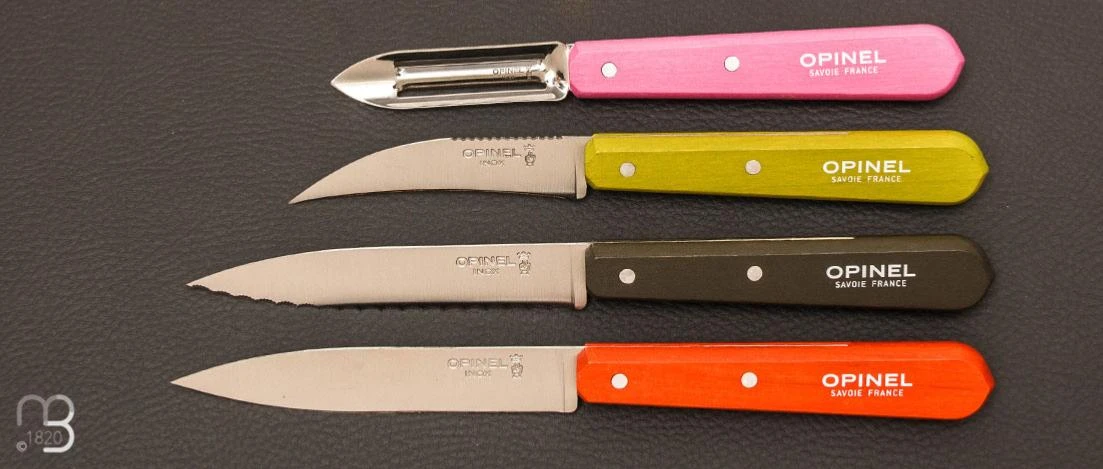 Coffret De Couteaux De Cuisine Opinel Les Essentiels Fifties 4 Coffret De Couteaux De Cuisine Opinel Les Essentiels Fifties – Image 2