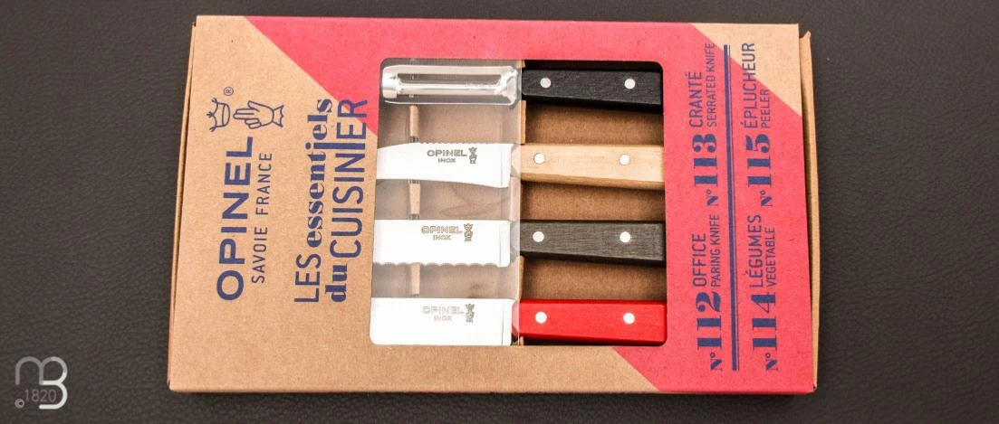 Coffret De Couteaux De Cuisine Opinel Les Essentiels Loft 3 Coffret De Couteaux De Cuisine Opinel Les Essentiels Loft