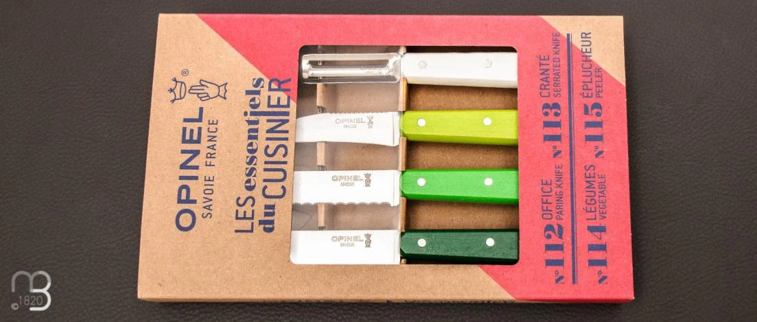 Coffret De Couteaux De Cuisine Opinel Les Essentiels Primavera 4 Coffret De Couteaux De Cuisine Opinel Les Essentiels Primavera – Image 2