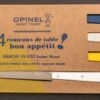 Opinel Coffret 4 Couteaux De Table Céleste -Opinel Coffret 4 ctx de Table Celeste 1 zoom
