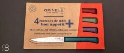 Opinel Coffret 4 Couteaux De Table Bon Appétit + Glam