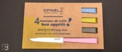 Opinel Coffret 4 Couteaux De Table Campagne
