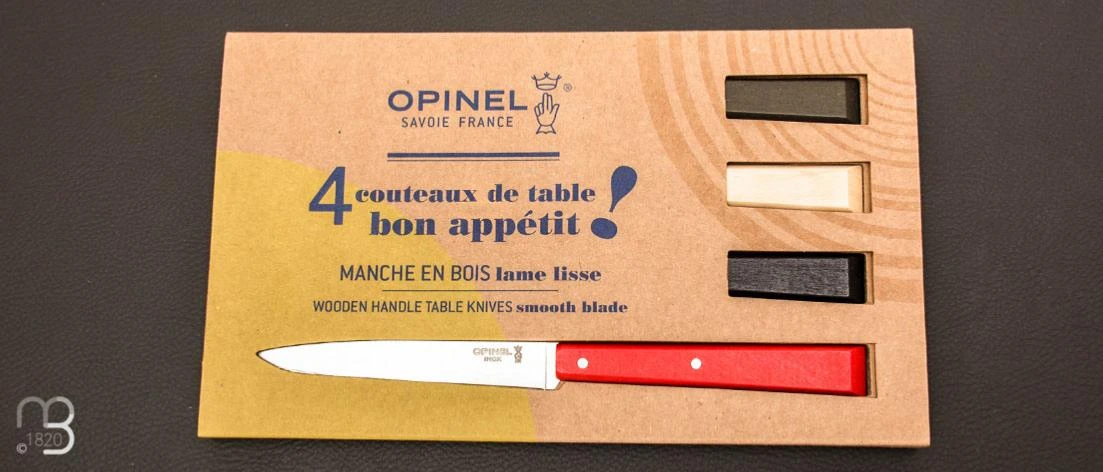 Opinel Coffret 4 Couteaux De Table Esprit Loft 3 Opinel Coffret 4 Couteaux De Table Esprit Loft