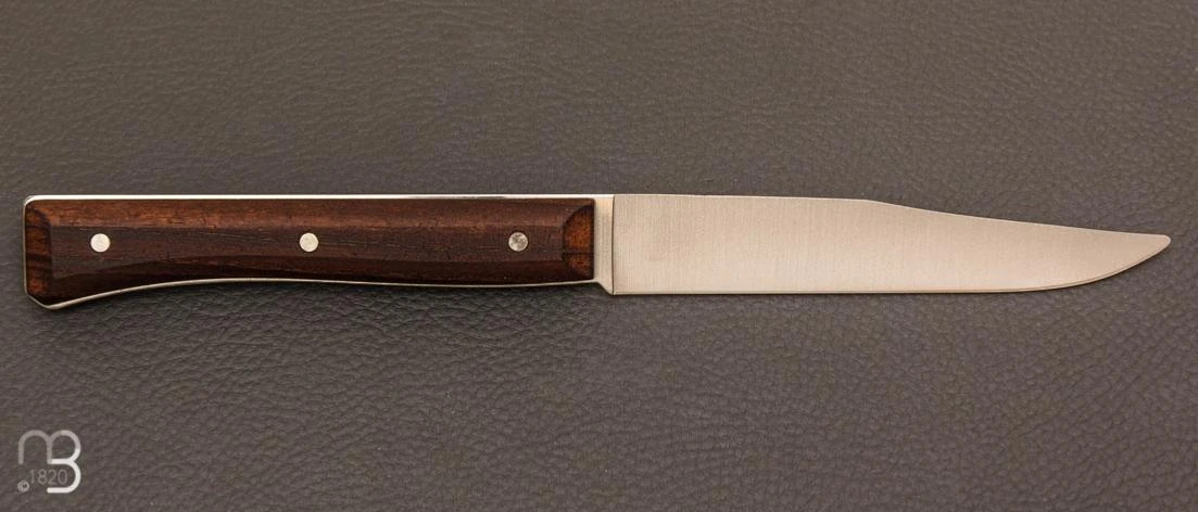 Coffret De 4 Couteaux De Table Facette Opinel En Frêne Sombre 5 Coffret De 4 Couteaux De Table Facette Opinel En Frêne Sombre – Image 3