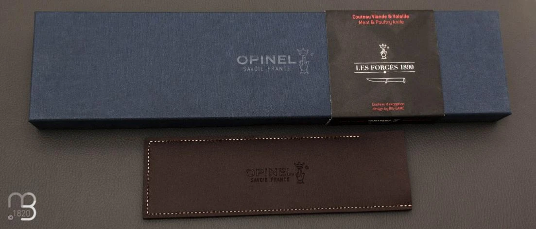 Couteau " Les Forgés 1890 " Par Opinel - Viande Volaille 7 Couteau " Les Forgés 1890 " Par Opinel - Viande Volaille – Image 5