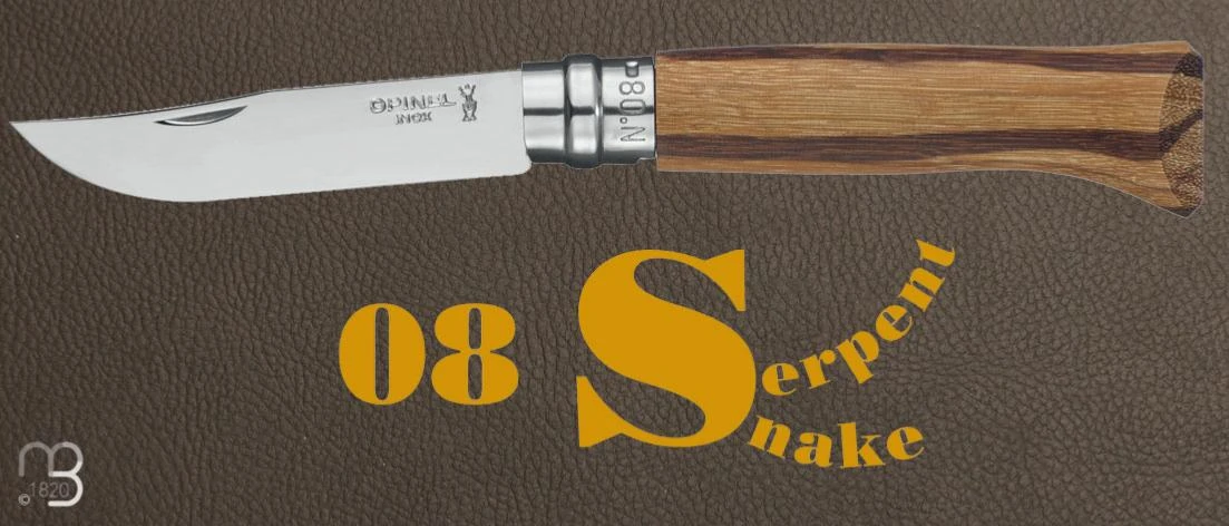 Couteau Opinel N°08 Bois De Serpent - Série Limitée 8 Couteau Opinel N°08 Bois De Serpent - Série Limitée – Image 6