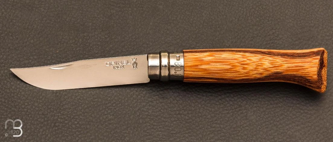 Couteau Opinel N°08 Bois De Serpent - Série Limitée 3 Couteau Opinel N°08 Bois De Serpent - Série Limitée