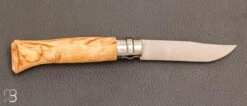 Couteau Opinel N°08 Sampo Bouleau Madré - Série Limitée -Opinel Couteau Opinel N 08 Sampo Bouleau madre Serie limitee 2 zoom
