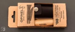 Couteau Opinel N°08 Manche Hêtre + étui - Lame Acier Inoxydable -Opinel Couteau Opinel N 08 hetre etui acier inox 2 zoom