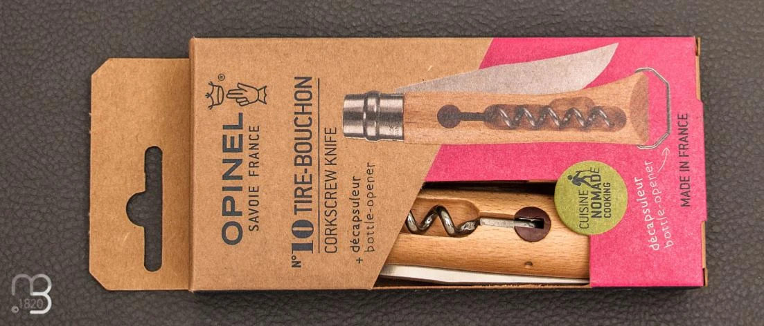 Couteau Opinel N°10 Tire-bouchon Et Décapsuleur - NOUVEAU MODÈLE 6 Couteau Opinel N°10 Tire-bouchon Et Décapsuleur - NOUVEAU MODÈLE – Image 4