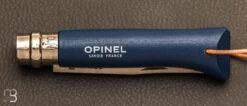 Couteau Opinel N°8 Baroudeur Bleu -Opinel Couteau Opinel N 8 Baroudeur Bleu 3 zoom