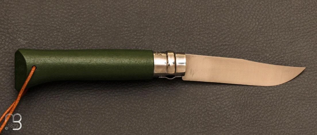 Couteau Opinel N°8 Baroudeur Kaki 4 Couteau Opinel N°8 Baroudeur Kaki – Image 2