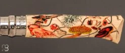 Couteau Opinel N°8 Rommy Gonzalez - Édition BIENNALE THEME NATURE -Opinel Couteau Opinel N08 Rommy Gonzalez Edition BIENNALE THEME NATURE 3 4 zoom