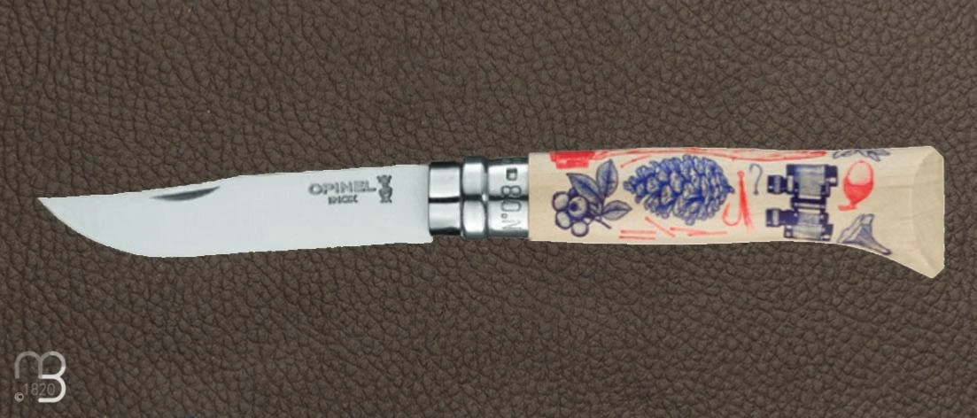 Couteau Opinel N°8 Bivouac Édition Escapade Par Jérémy " Les Aiguilles De Djé" 7 Couteau Opinel N°8 Bivouac Édition Escapade Par Jérémy " Les Aiguilles De Djé" – Image 5