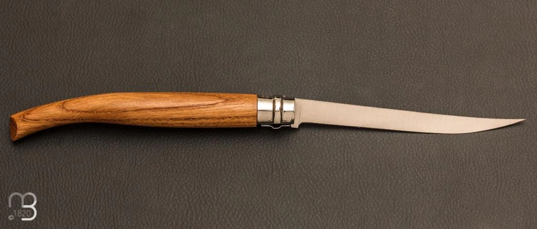 Couteau Opinel N°15 Effilé Lame Inox Manche En Chêne 4 Couteau Opinel N°15 Effilé Lame Inox Manche En Chêne – Image 2