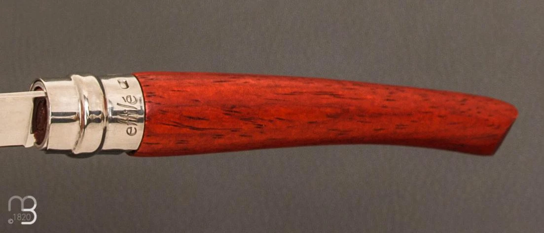 Couteau Opinel Effilé N°10 Inox Padouk - Nouvelle Version 5 Couteau Opinel Effilé N°10 Inox Padouk - Nouvelle Version – Image 3