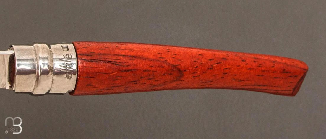 Couteau Opinel Effilé N°8 Inox Padouk - Nouvelle Version 5 Couteau Opinel Effilé N°8 Inox Padouk - Nouvelle Version – Image 3