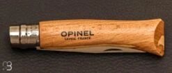 Couteau Opinel Enfant N°07 Inox Hêtre -Opinel Couteau Opinel enfant n 7 inox hetre 3 zoom
