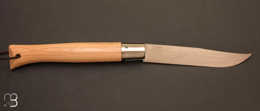 Couteau Opinel Géant N°13 Lame Inoxydable - Hêtre 4 Couteau Opinel Géant N°13 Lame Inoxydable - Hêtre – Image 2