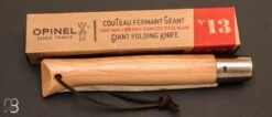 Couteau Opinel Géant N°13 Lame Inoxydable - Hêtre 11 Couteau Opinel Géant N°13 Lame Inoxydable - Hêtre -Opinel Couteau Opinel geant n 13 inox hetre 4 zoom