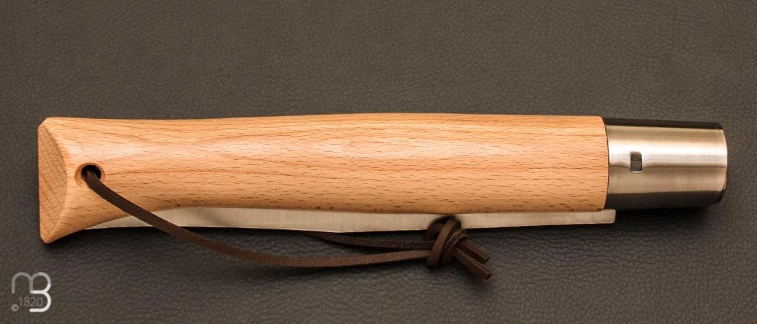 Couteau Opinel Géant N°13 Lame Inoxydable - Hêtre 6 Couteau Opinel Géant N°13 Lame Inoxydable - Hêtre – Image 4