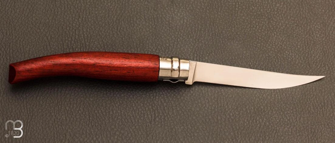 Couteau Opinel N°10 Effilé Lame Inox Manche En Padouk 4 Couteau Opinel N°10 Effilé Lame Inox Manche En Padouk – Image 2