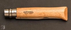 Couteau Opinel N°12 Inox Hêtre -Opinel Couteau Opinel n 12 inox hetre 3 zoom
