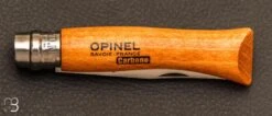 Couteau Opinel N°07 Carbone Hêtre -Opinel Couteau Opinel n 7 carbone hetre 3 zoom