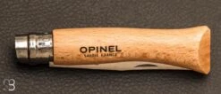 Couteau Opinel N°07 Hêtre Inox -Opinel Couteau Opinel n 7 inox hetre 3 zoom