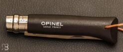 Couteau Opinel N°8 Baroudeur Brun Noir -Opinel Couteau Opinel n 8 Baroudeur Brun noir 3 zoom