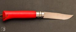 Couteau Opinel N°8 Baroudeur Rouge -Opinel Couteau Opinel n 8 Baroudeur Rouge 2 zoom
