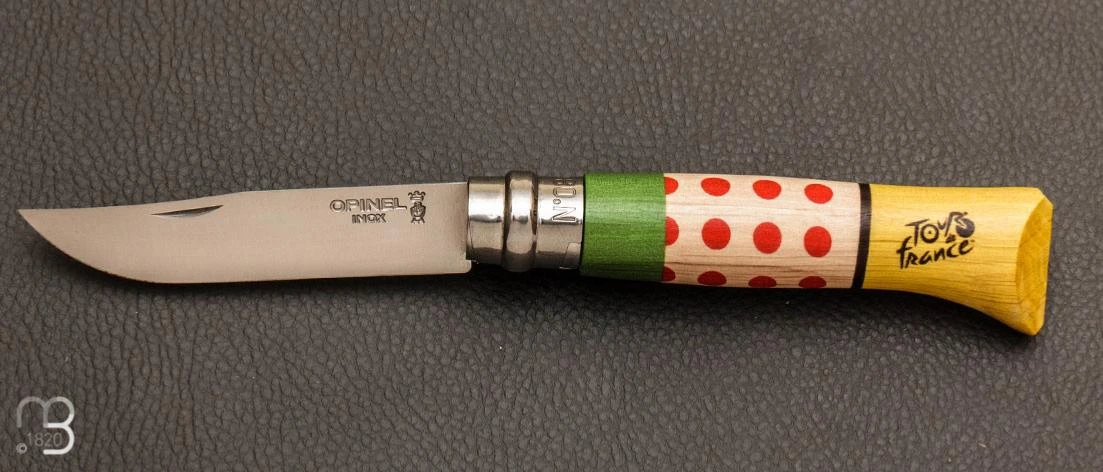 Couteau Opinel N°8 Tour De France 2022 - Le Sublimé 3 Couteau Opinel N°8 Tour De France 2022 - Le Sublimé