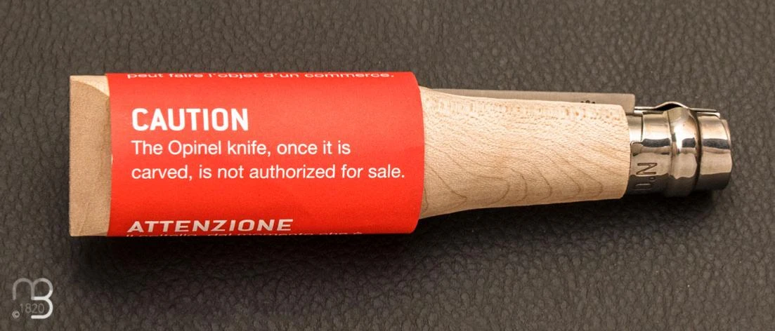 Couteau Opinel N°8 à Sculpter En érable 6 Couteau Opinel N°8 à Sculpter En érable – Image 4