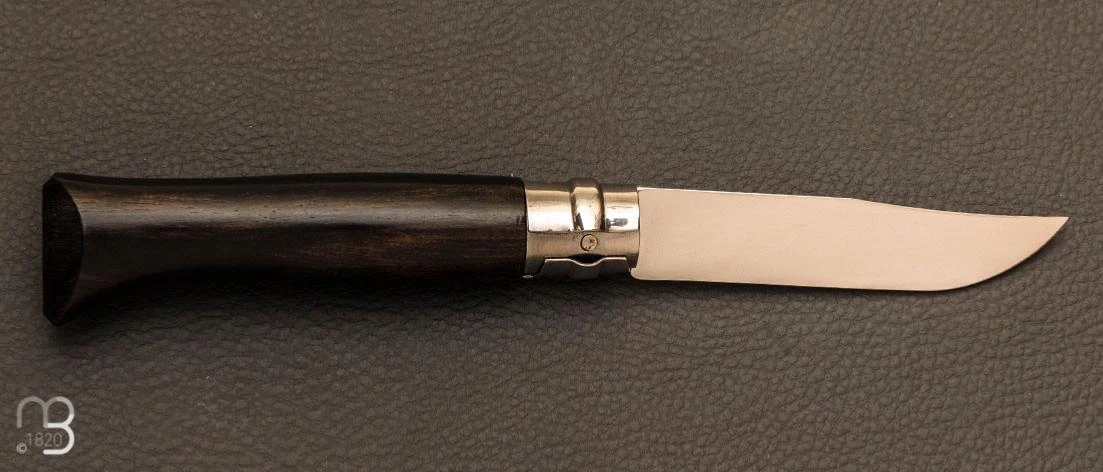Couteau Opinel N°8 ébène 4 Couteau Opinel N°8 ébène – Image 2