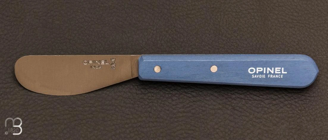 Couteau Tartineur Opinel Bleu 3 Couteau Tartineur Opinel Bleu