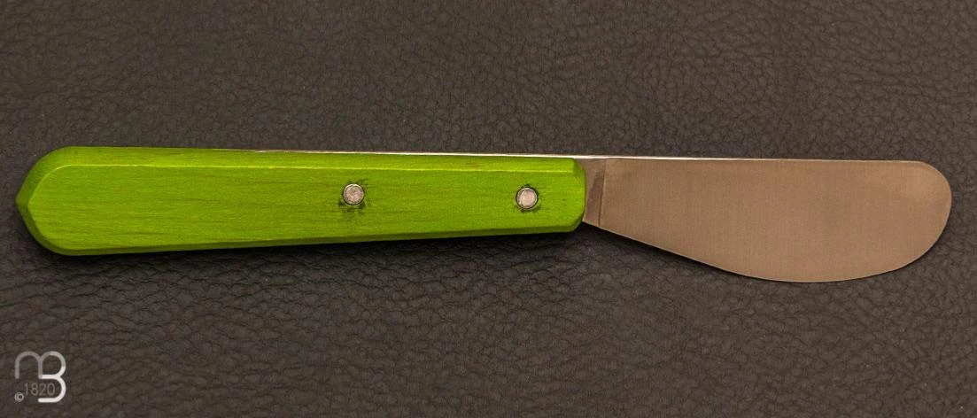 Couteau Tartineur Opinel Vert 4 Couteau Tartineur Opinel Vert – Image 2