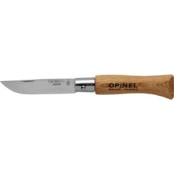 Couteau Pliant Français Tradition Inox N°04 Manche Hêtre Opinel