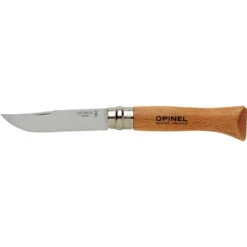 Couteau Pliant Français Tradition Inox N°06 Manche Hêtre Opinel