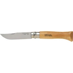 Couteau Pliant Français Tradition Inox N°09 Manche Hêtre Opinel