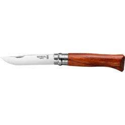 Couteau Pliant Français Tradition Lx Inox N°08 Padouk Manche Padouk Opinel
