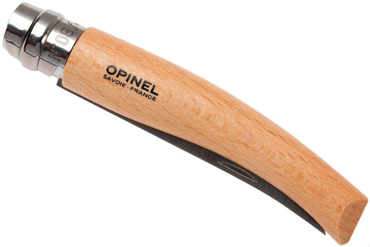 Opinel Slim Line No. 8, Hêtre, Couteau De Poche 6 Opinel Slim Line No. 8, Hêtre, Couteau De Poche – Image 4